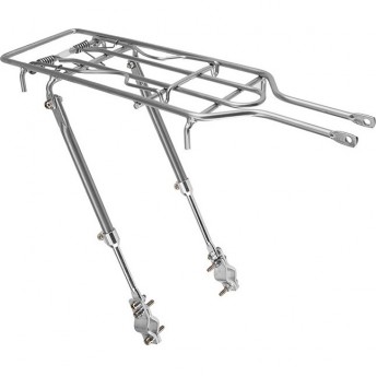 Багажник STELS 26"-28" KW-625 серебристый Багажник STELS 26"-28" KW-625 серебристый