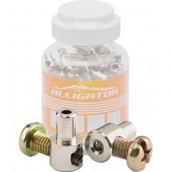 Болт-наконечник LY-IPB02 Alligator троса STELS, латунный