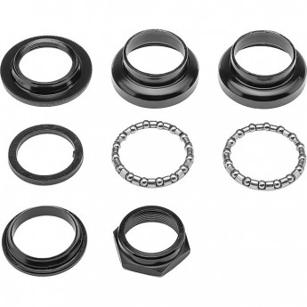 Детали рулевой колонки VP-A42E 1-1/8" чёрные Детали рулевой колонки VP-A42E 1-1/8" чёрные