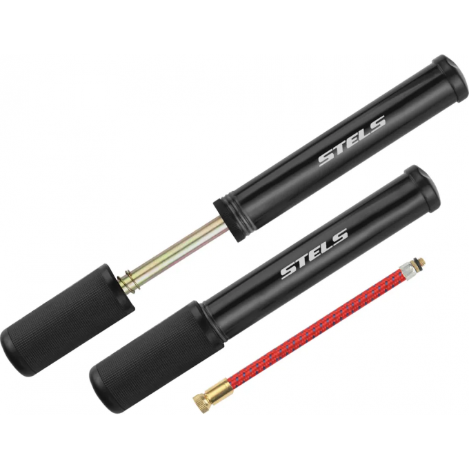 Насос ручной STELS HPS-295-3 пластиковый чёрный, 31см 2001000255504