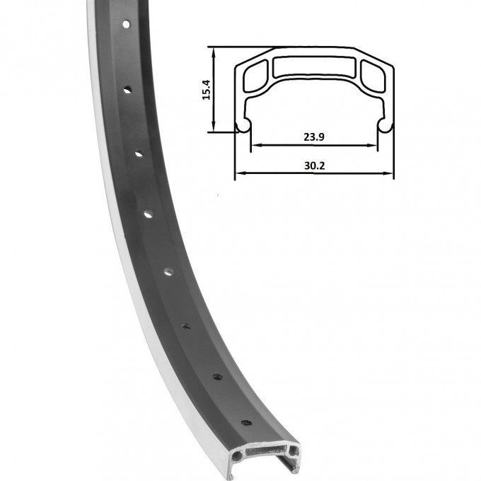 Обод 20" XV-20 20"x1.75"x36H, чёрный (для Tyrant) 330031