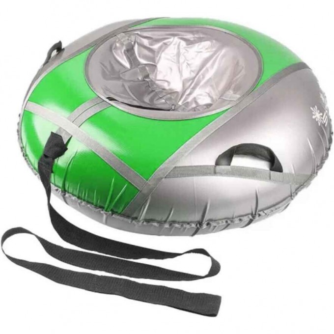 Санки надувные (тюбинг) STELS 90 см, тент без камеры СН040.090, салатовый/серый 2007000053812