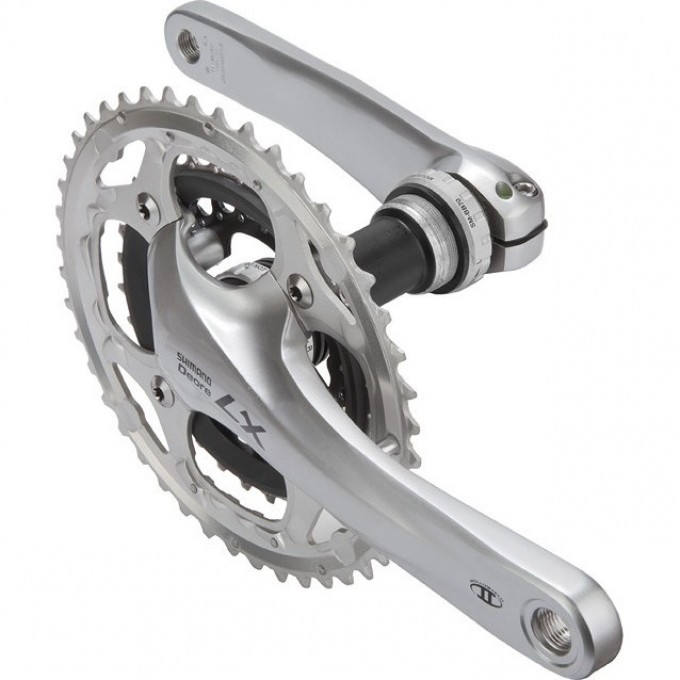 Шатуны Deore LX FC-T661 44x32x22T 175мм, серебристые 580096