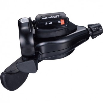 Шифтер/манетка левый Microshift TS71-3L, с тросом 1800 мм Шифтер/манетка левый Microshift TS71-3L, с тросом 1800 мм