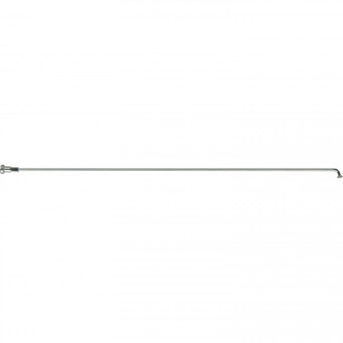 Спица с ниппелем 193 мм, стальная хромированная 490043