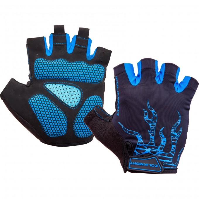 Велоперчатки ZL2313 черно-синие, размер: XXL 380187