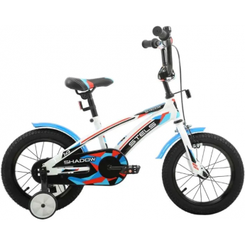 Велосипед STELS 14" SHADOW VC (JU135616) бело-синий Велосипед STELS 14" SHADOW VC (JU135616) бело-синий