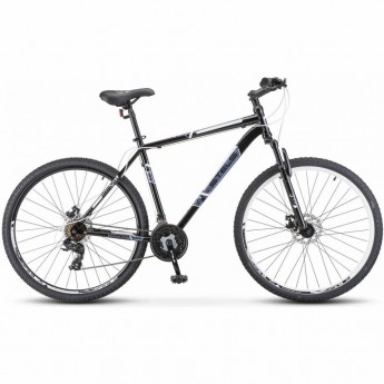 Велосипед STELS Navigator 700 MD F020 чёрный матовый 27.5" (LU096006), рама 19", 2023 Велосипед STELS Navigator 700 MD F020 чёрный матовый 27.5" (LU096006), рама 19", 2023