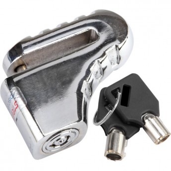 Замок 83203 на дисковый тормоз серебристый Замок 83203 на дисковый тормоз серебристый
